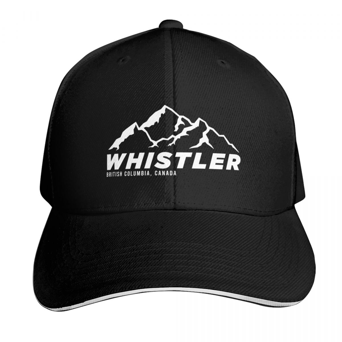 Mountain Biking Whistler - หมวกเบสบอล Ski Whistler B.C แคนาดา สถานที่สุดยอดสำหรับเล่นสกีและปั่นจักรยานเสือภูเขา
