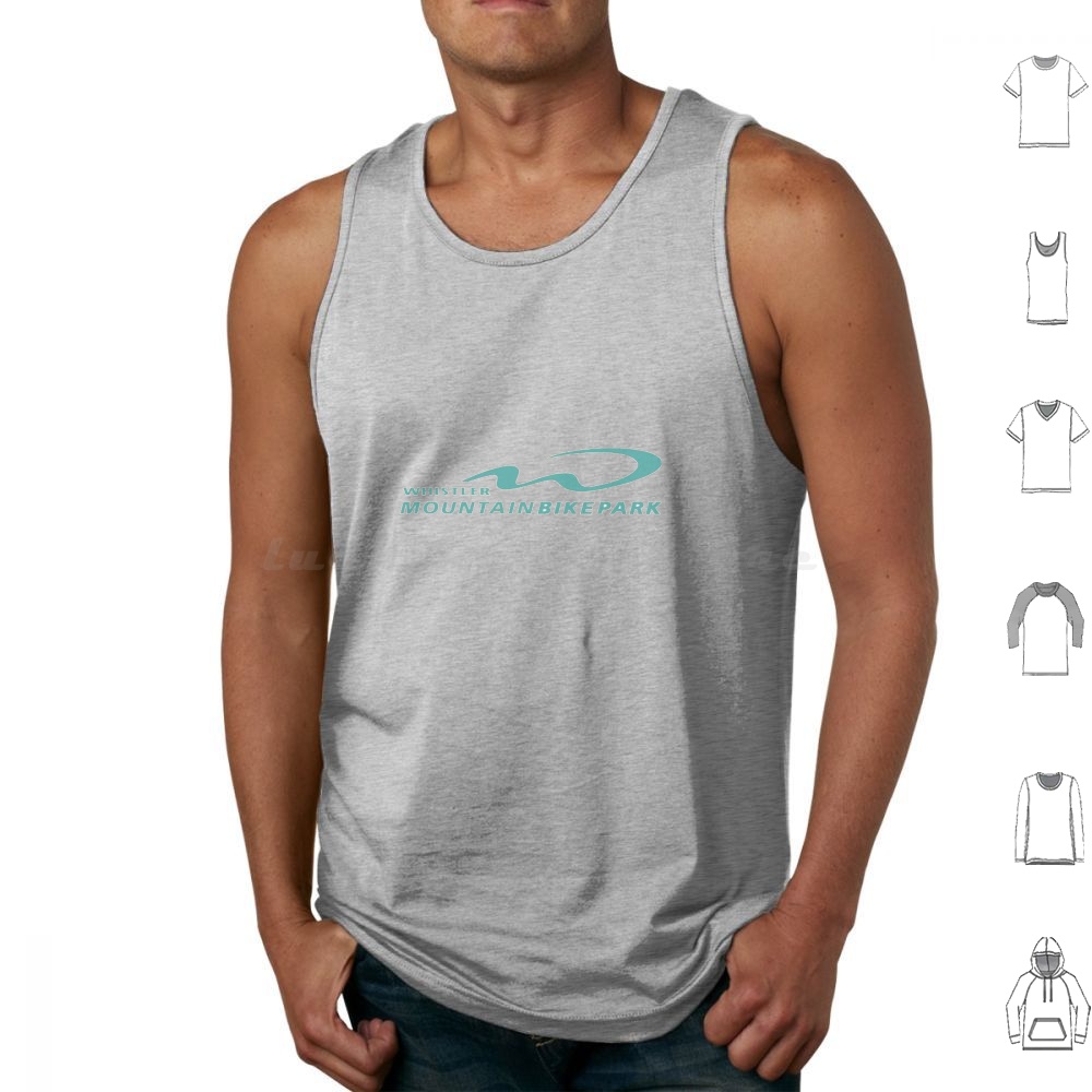 Mountain Biking Whistler - เสื้อกล้ามวิสเลอร์ เสื้อกั๊กแขนกุดวิสเลอร์ เสื้อจักรยานเสือภูเขาเสื้อจักรยาน