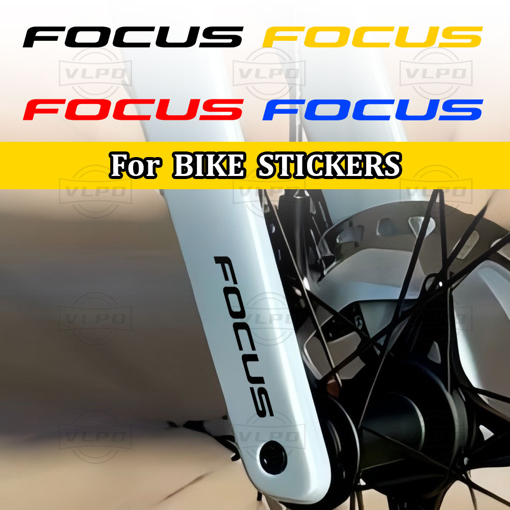 Mountain Biking Whistler - สติ๊กเกอร์กันน้ำสำหรับจักรยานไฟฟ้า BMX MTB รุ่น Focus Gravel