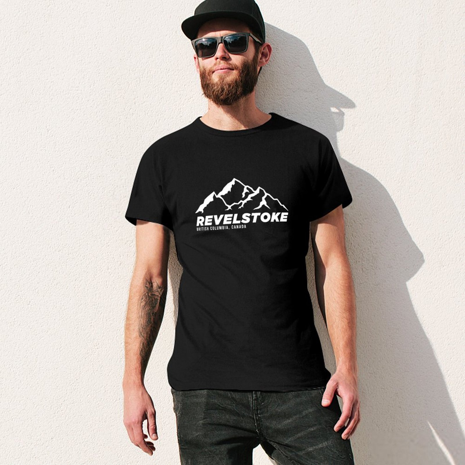 เสื้อยืด Ski Revelstoke B.C Ca - Mountain Biking Revelstoke บทวิจารณ์และราคา