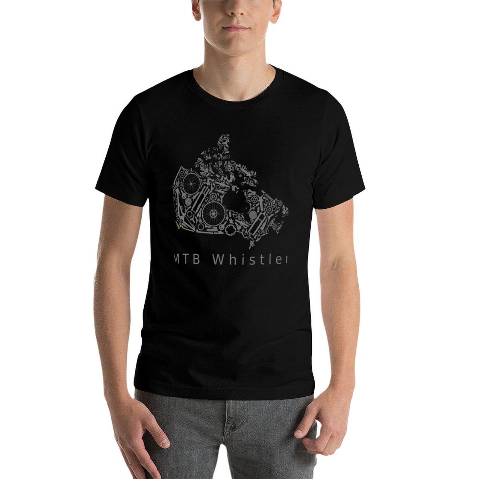 แคนาดา - เสื้อยืด MTB วิสท์เลอ - Mountain Biking Whistler บทวิจารณ์และราคา