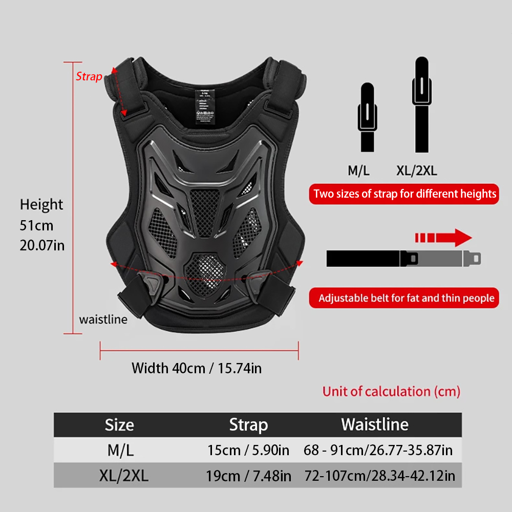 All Season Motocross เสื้อเกรา - Mountain Biking Chest Protector บทวิจารณ์และราคา