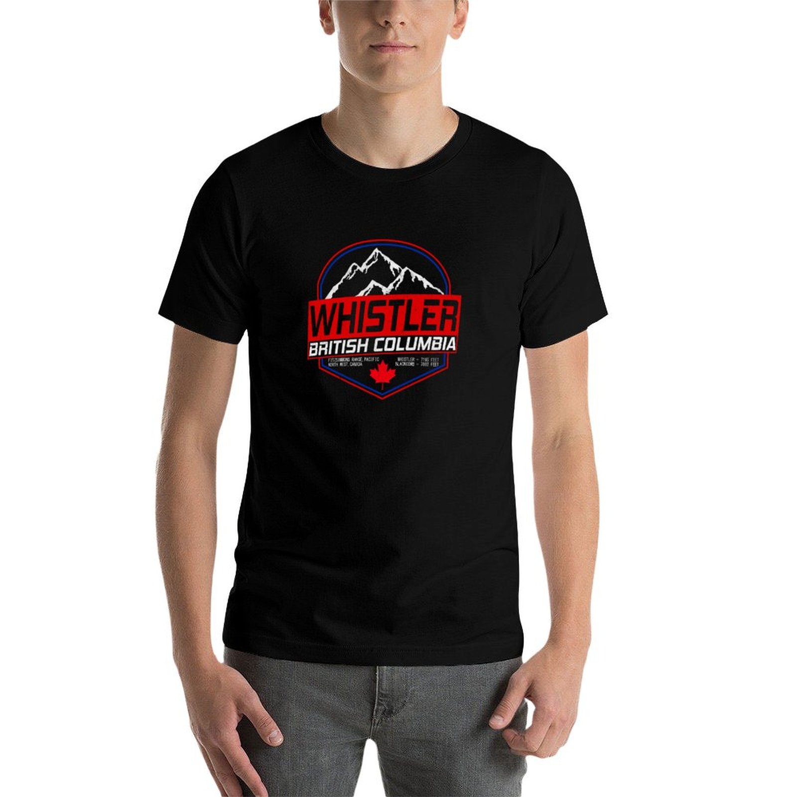 เสื้อยืดเรโทร สกี วิสต์เลอร์ บ - Mountain Biking Whistler บทวิจารณ์และราคา